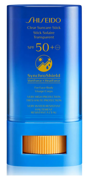 Balsam w sztyfcie przeciwsłoneczny- Shiseido Clear Suncare Stick SPF50+N