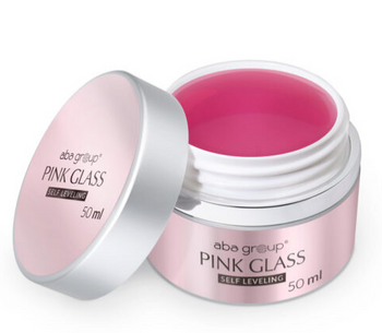 Aba Group Self Leveling Gel Pink Glass Żel Samopoziomujący Transparentny 50ml
