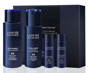 Laneige Blue Energy Duo Zestaw: Tonik do Twarzy 180ml + 25ml oraz Esencja w Lotionie 125ml + 25ml