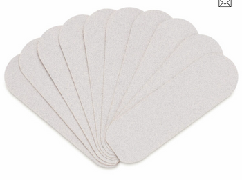 Aba Group Nakładki ścierne do tarki metalowej o gradacji 100, zestaw 10szt