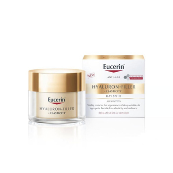 Eucerin krem do twarzy przeciwsłoneczny SPF 15, ujędrniający z kwasem hialuronowym 50ml